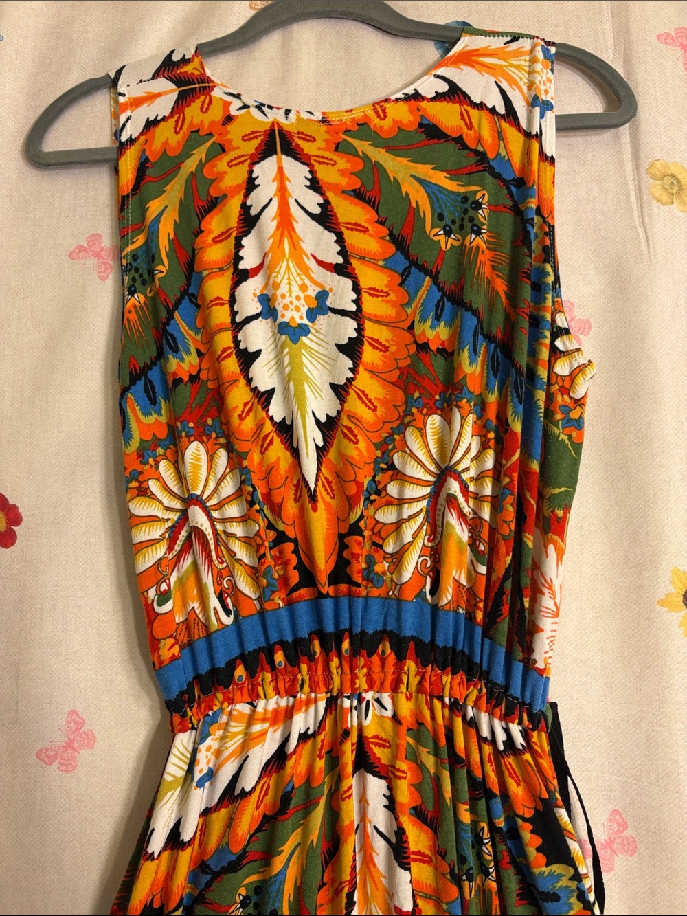 Colorful Boho Floral Maxi Dress with pockets! - Tiny Elephant Canon City, CO - Picture 6 of 8